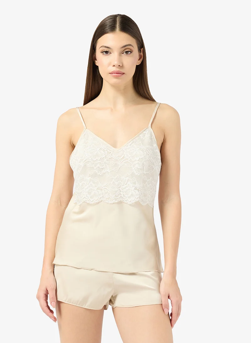 Ella  Lace Cami & Shorts Set for Women | Best Price UAE
